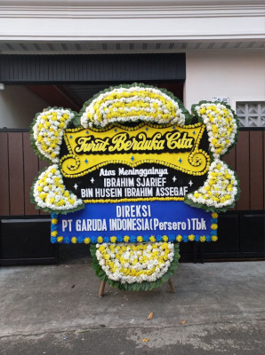 Papan Bunga Duka di Barengkok